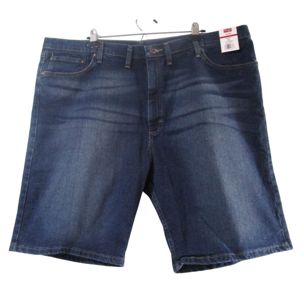 Wrangler Five Star Premium Mens Relaxed Fit Denim Shorts Size 44 Blue NWT